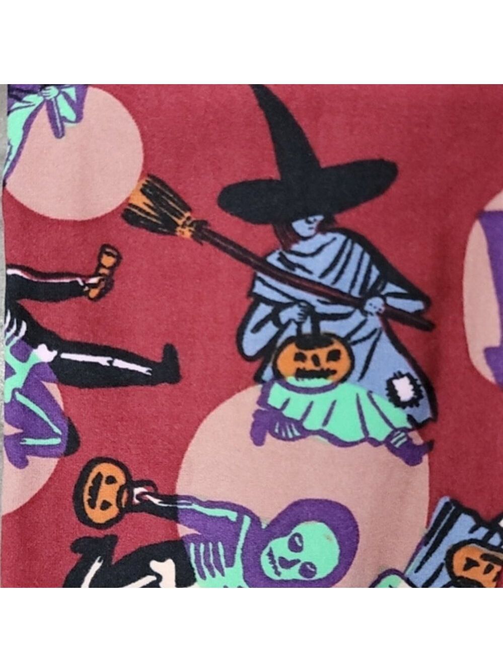 LulaRoe Halloween trick or treat lettings S/M